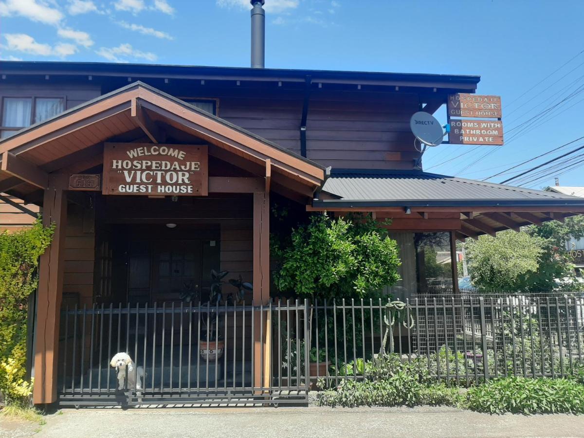 Hostal Victor Пукон Екстер'єр фото